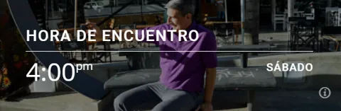 Hora de encuentro