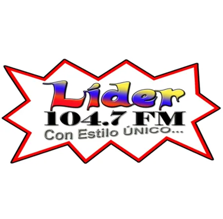 Logo Líder 104.7 FM