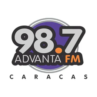 Logo Advanta 98.7 FM