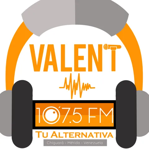 Logo Valent Chiguara 107.5 FM