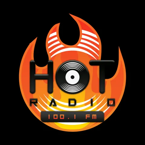 Logo Hot Radio 101.1 FM