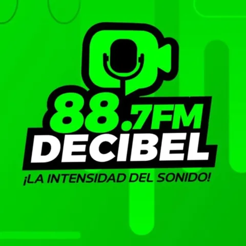 Logo Decibel 88.7 FM