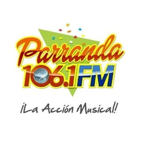 Logo Parranda 106.1 FM