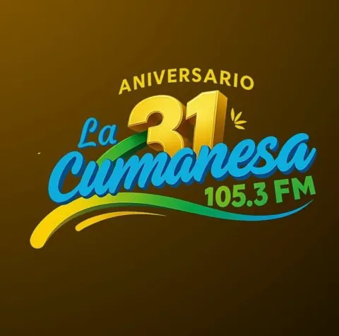 Logo La Cumanesa 105.3 FM