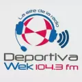 Logo Deportiva Wek 104.3 FM