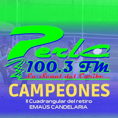 Logo Perla 100.3 FM