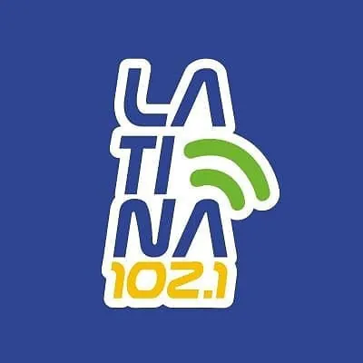 Logo Latina 102.1 FM