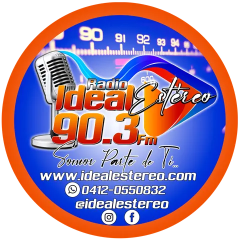 Logo Ideal Estereo 90.3 FM