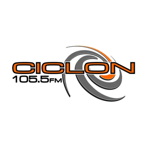 Logo CICLON 105.5 FM