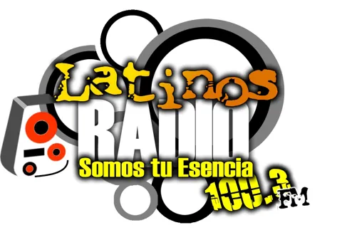 Logo Latinos 100.3 FM