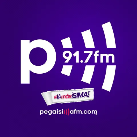 Logo Pegaísima 91.7 FM